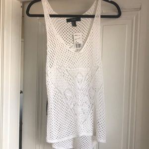 NWT crochet tank